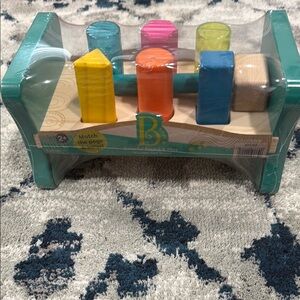Colorful Peg and Hammer Set